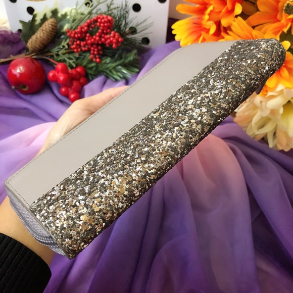 ๐NWT Kate Spade Greta Court Neda Glitter Wallet - Picture 4 of 8